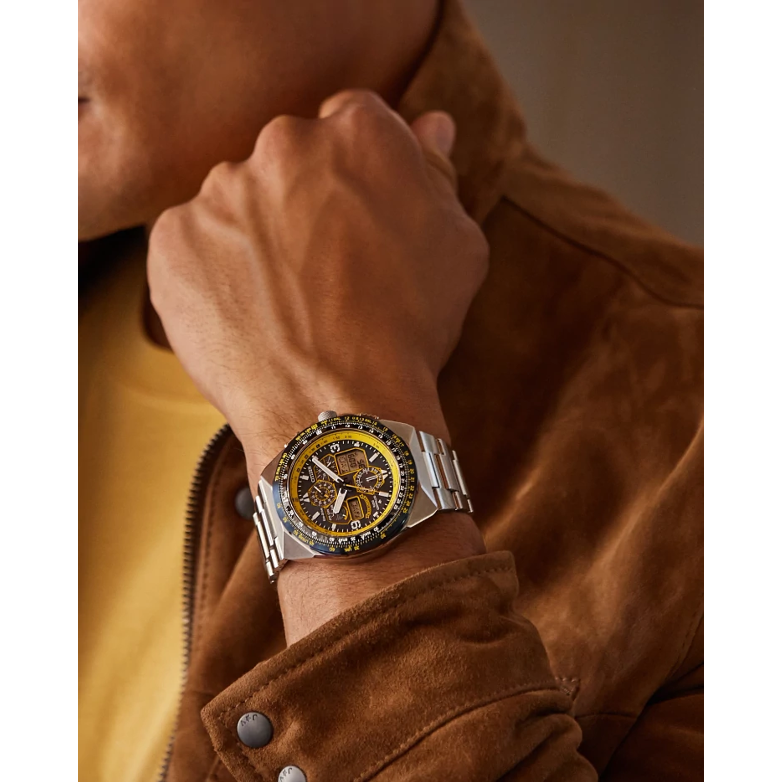 Reloj Citizen Promaster Skyhawk A-T Cronómetraje Atómico JY8125-54L | Elegancia relojería